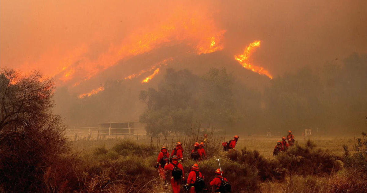 Crews getting control of Mountain Fire in California