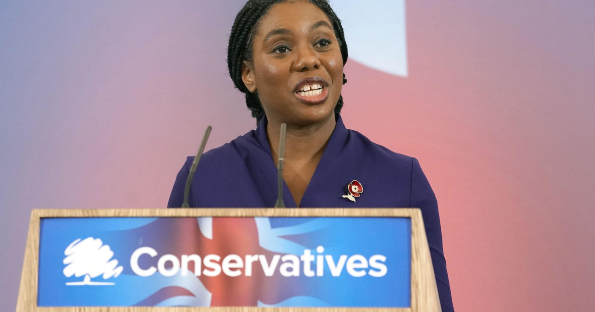 Britain’s Conservative Party picks Kemi Badenoch as leader after crushing election defeat