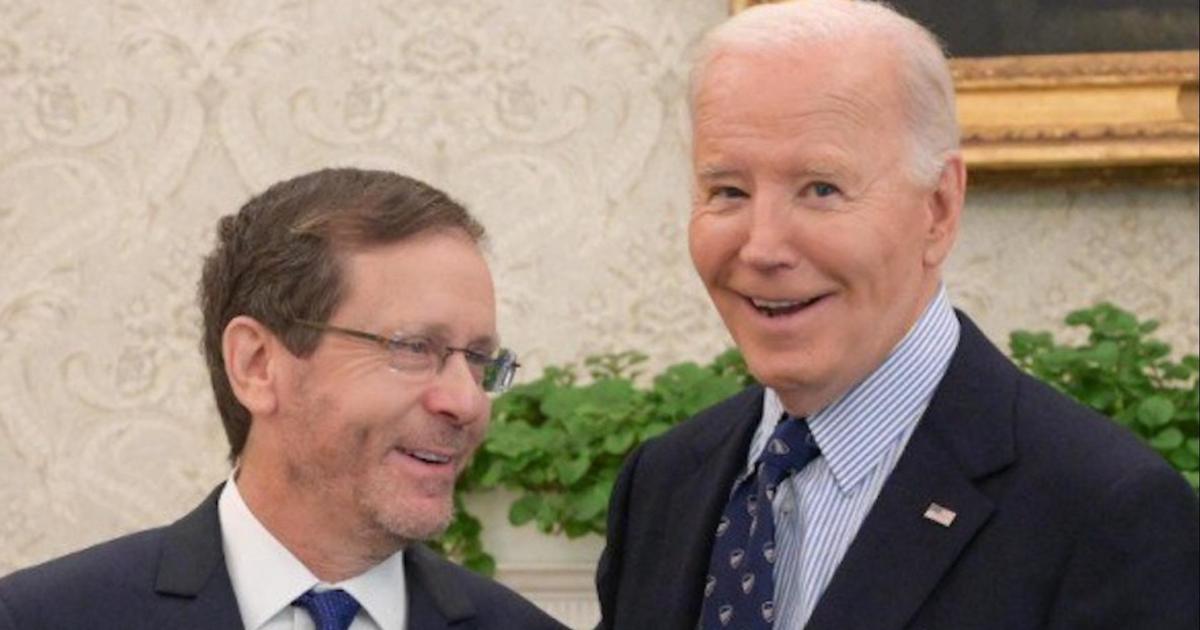 What Biden and Israeli President Herzog discussed in the White House