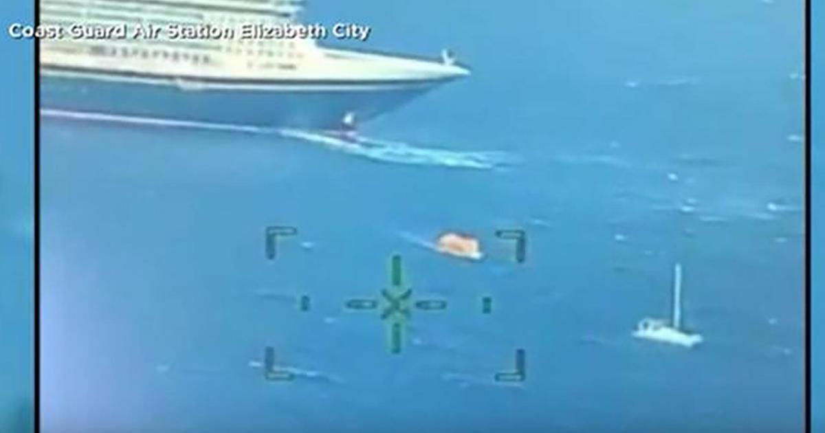 Disney Cruise Line ship rescues 4 from boat taking on water