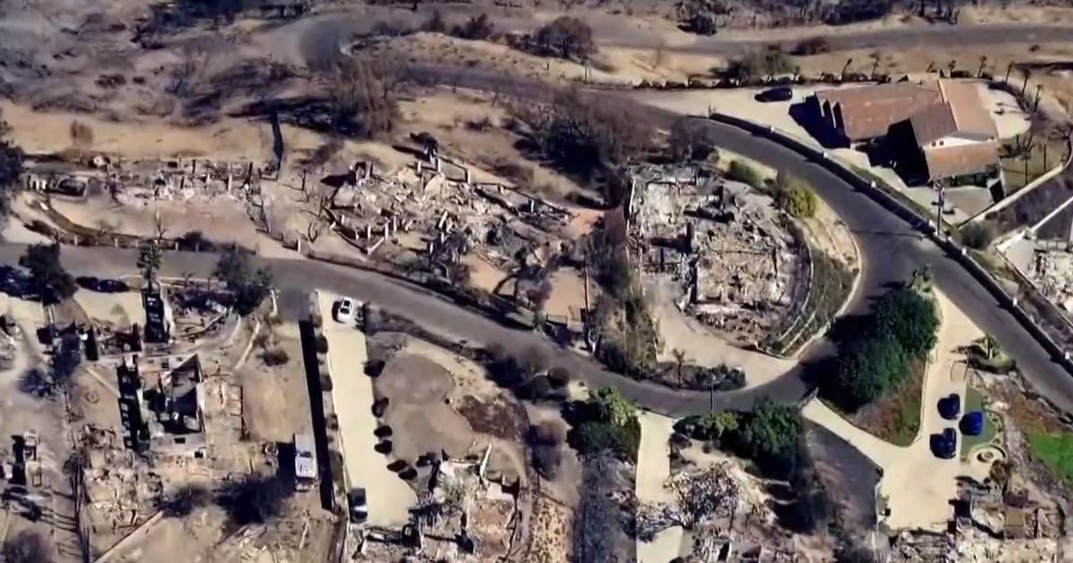 Dozens of homes destroyed in Southern California wildfire