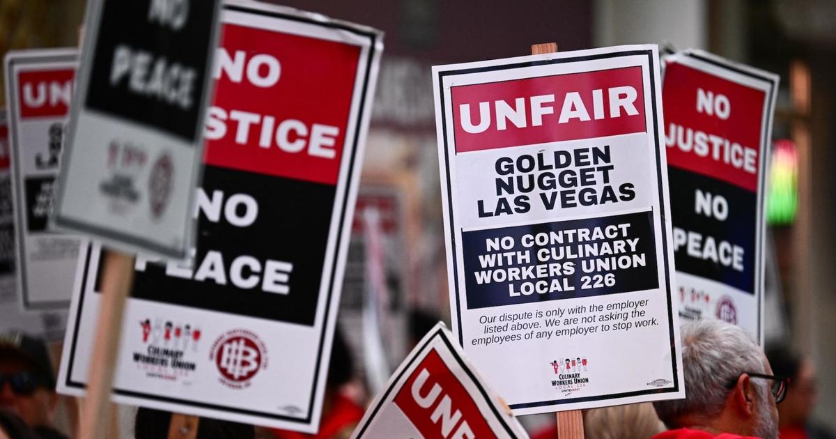 Why are hundreds of Las Vegas hotel workers on strike?