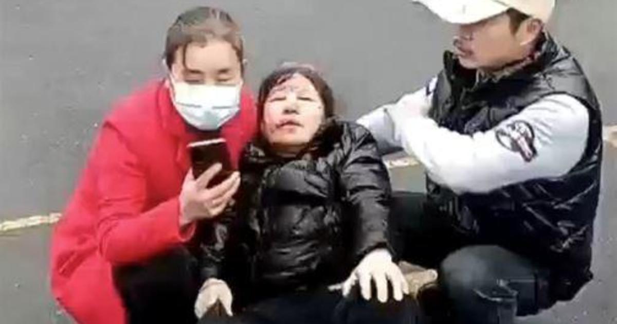 Children and adults injured in China as car hits crowd outside elementary school