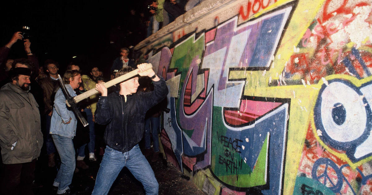 The Berlin Wall came down 35 years ago today. Fragments of the famous border still remain today.