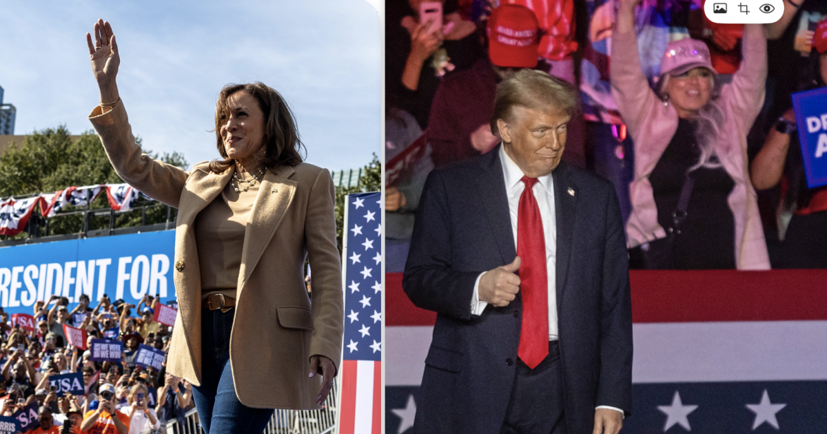 How infrequent voters, GOP defectors could tip battlegrounds for Trump or Harris — CBS News Battleground Tracker scenarios